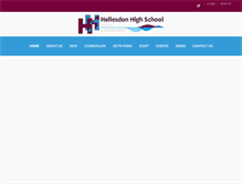 Tablet Screenshot of hellesdon.net